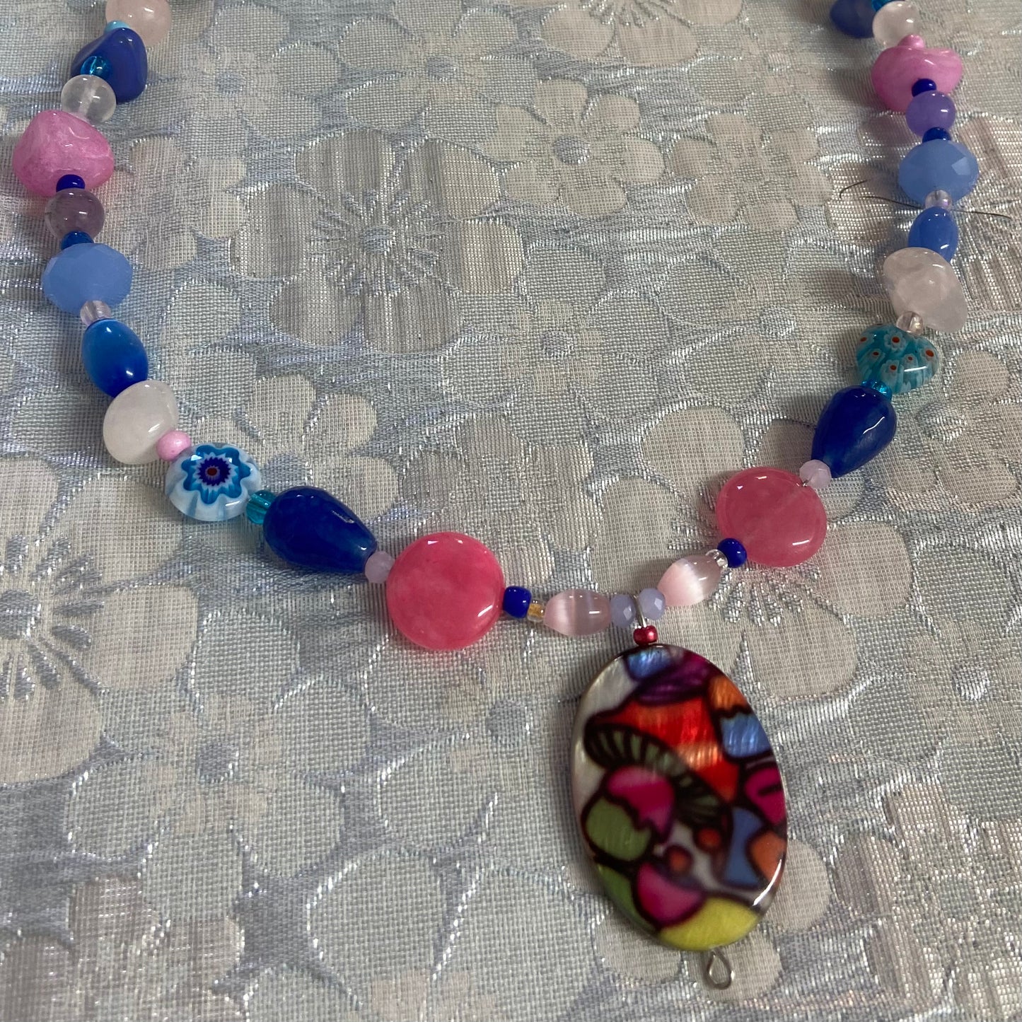 Stained Glass Necklace