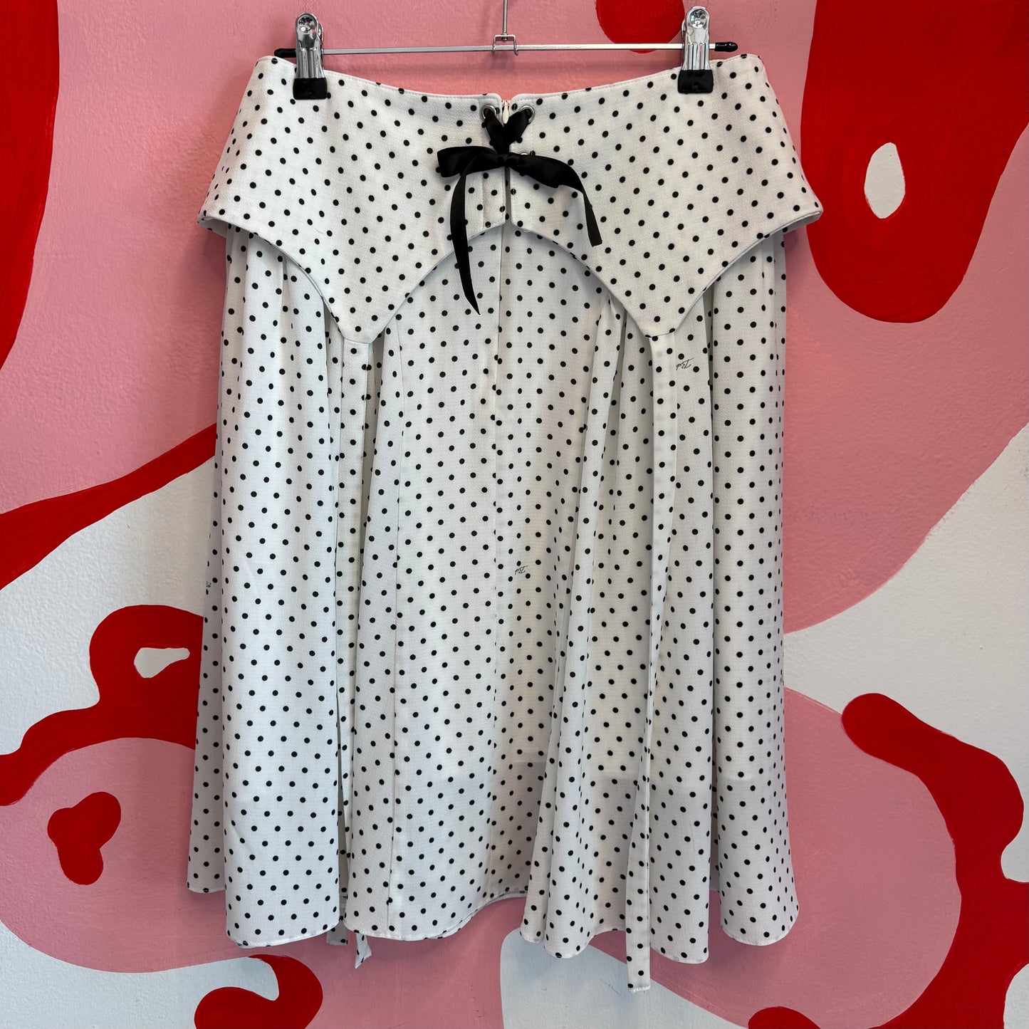 'Polka Dot' Skirt / Garter Belt