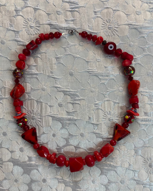 “Fire Stones” Necklace